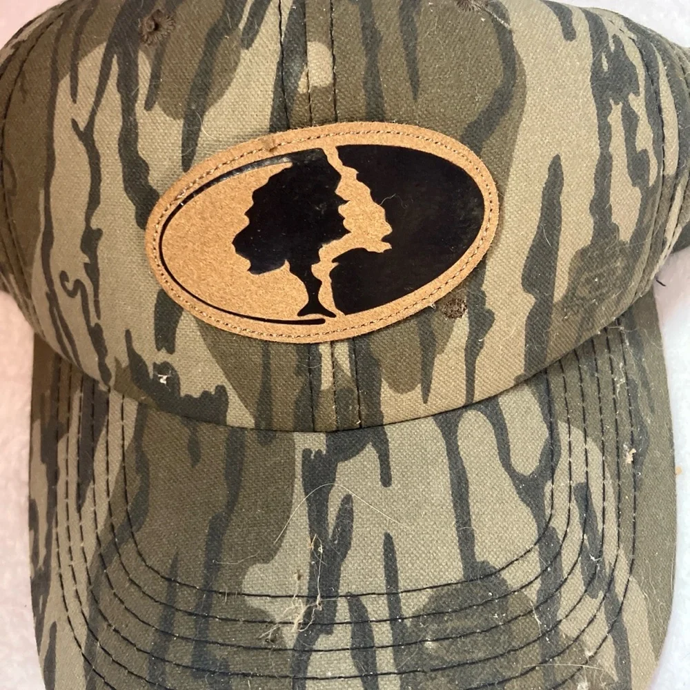 Camo Baseball Cap with Silhouette Patch
